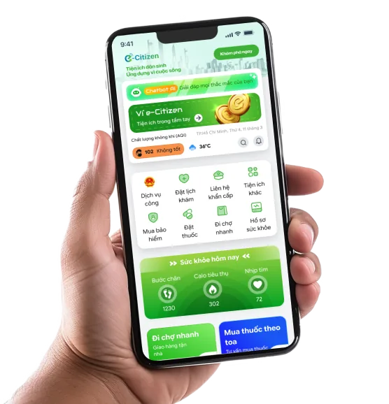 Ứng dụng Trạm Công Dân Số